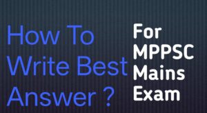 answer writing
